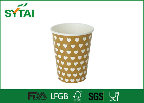Chine Tasses de papier à mur unique adaptées aux besoins du client pour le jus de Friut ou tasses de café à emporter 9oz 80 ml fournisseur