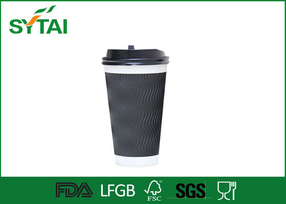 Chine Tasses et couvercles de café jetables adaptées aux besoins du client de beau modèle écologiques fournisseur