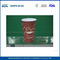 La boisson de papier jetable met en forme de tasse l'impression faite sur commande du logo 10oz qui respecte l'environnement fournisseur